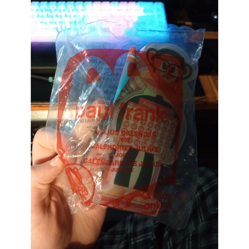 McDonald's  Paul Frank #2 Julius Calendar 2012 Happy Meal Toy